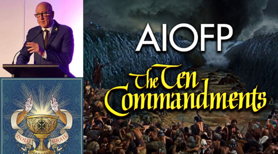 HOWARTH DELIVERS THE HOLY GRAIL OF THE AIOFP TEN COMMANDMENTS.